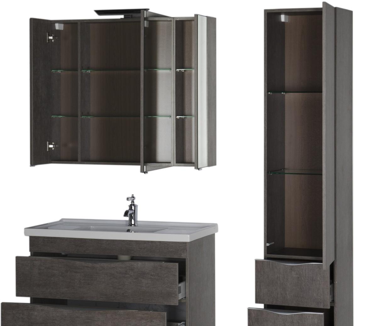 Aquanet Мадейра, Шкаф-зеркало, 00179947