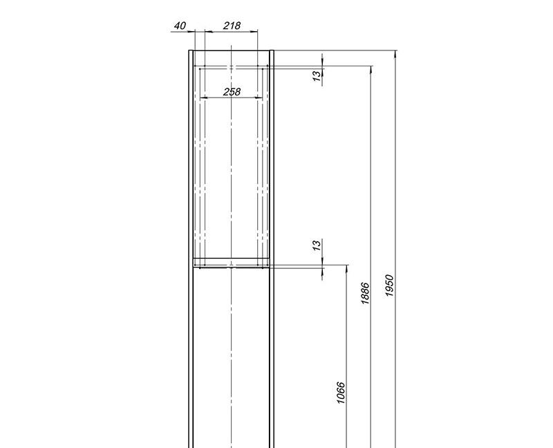 Aquanet Ирис, Тумба с раковиной, 00287883 / 287883
