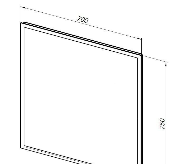 Aquanet Оптима, Зеркало, 00288964 / 288964