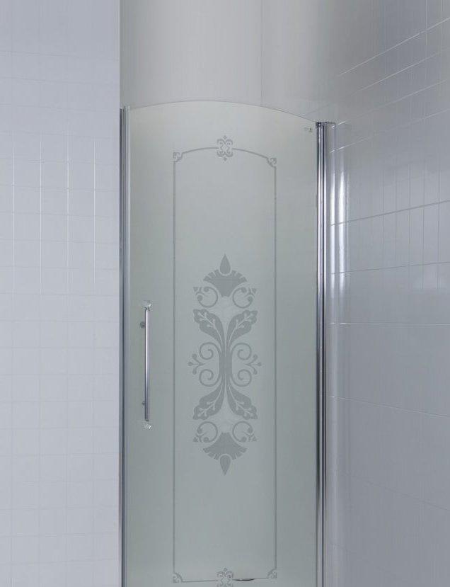 Душевая дверь - Cezares, Giubileo, 90x195 см, GIUBILEO-B-11-90-CP-Br-R