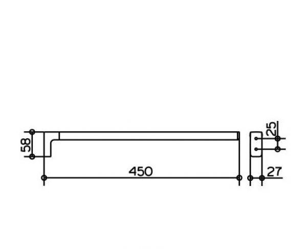 Keuco Moll, Полотенцедержатель, 12720 010000 / 12720010000