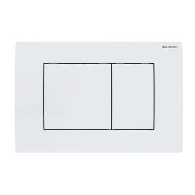 Кнопка смыва - Geberit, Delta 30, 2.3x24.6x16.4 см, 115.137.11.1