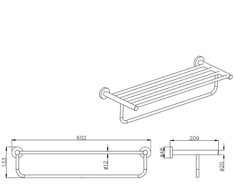Aquatek Вега, Полка, AQ4015CR