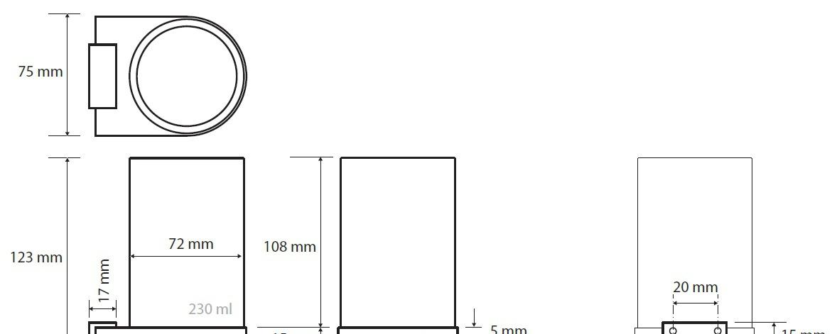 Bemeta Galla, Стакан, 108110010