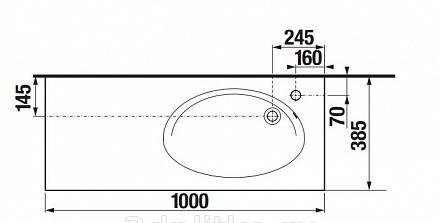 Roca Etna, Тумба с раковиной, 7327009000