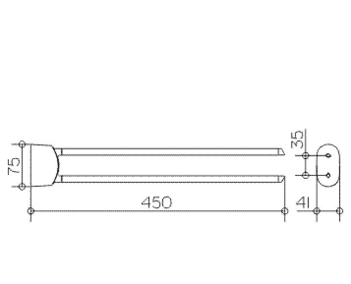 Keuco Elegance new, Полотенцедержатель, 11618 010000