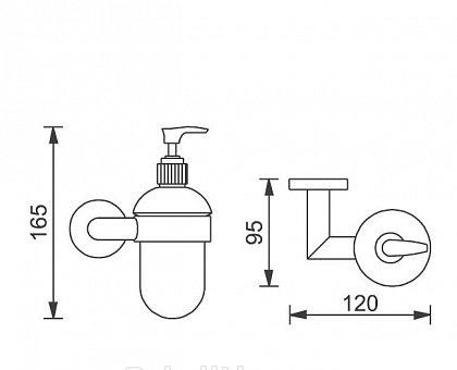 Aquanet 8000, Дозатор для жидкого мыла, 00202136