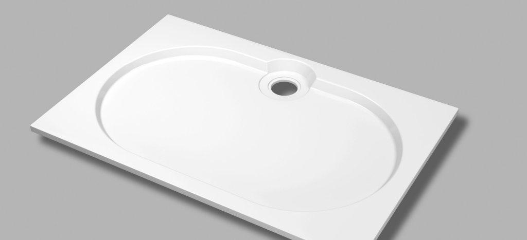 Душевой поддон - Cezares, без коллекции, 80x120x5.6 см, TRAY-S-AH-120/80-56-W