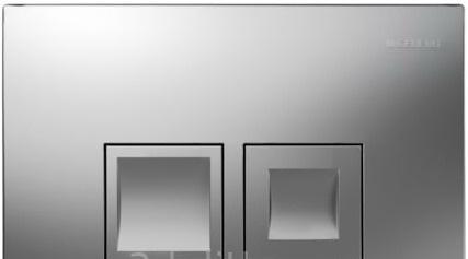 Кнопка смыва - Geberit, Delta 50, 2.5x24.6x16.4 см, 115.135.46.1