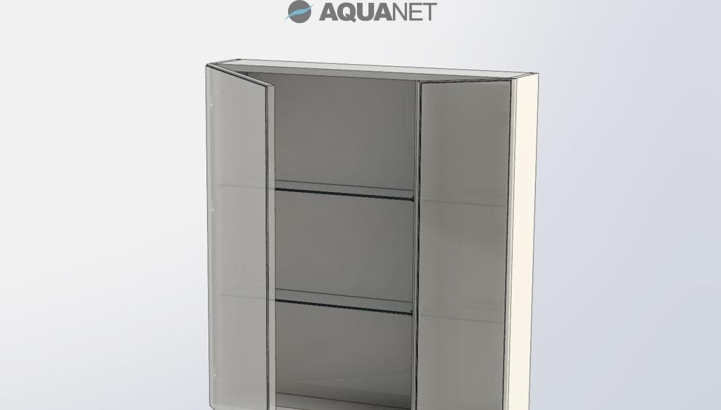 Aquanet Орлеан, Шкаф-зеркало, 28186