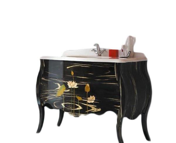 Cezares Valena, Тумба для раковины, VALENA-CAB-1200-NERO