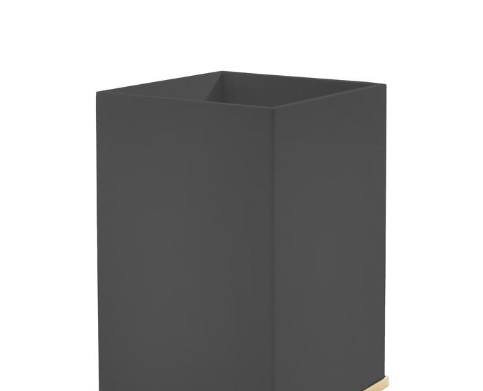 3SC Mood Deluxe Black, Мусорное ведро, MDN65AGD