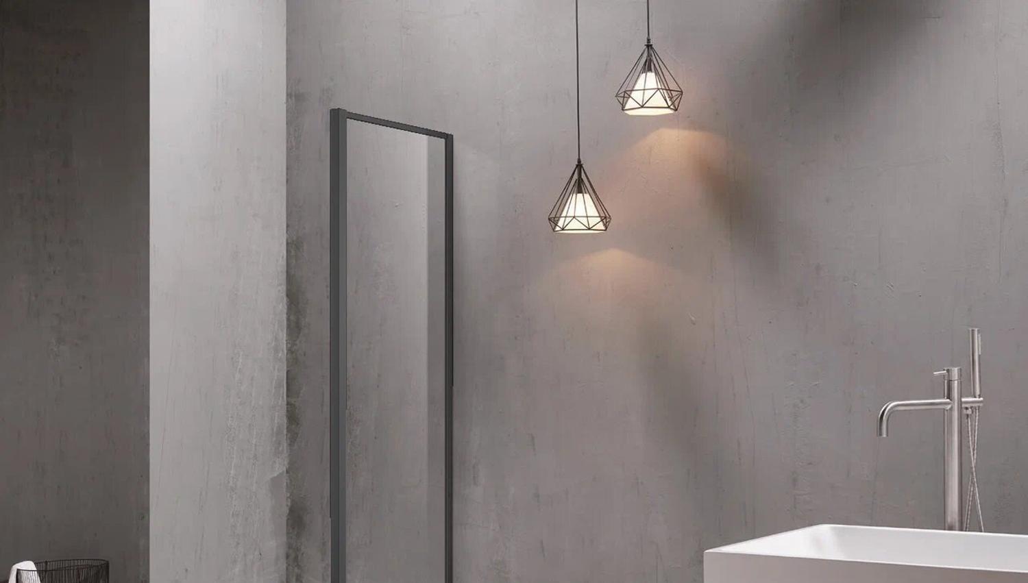 Душевая перегородка - Aquatek, без коллекции, 90x200 см, AQ ARI WA 09020BL