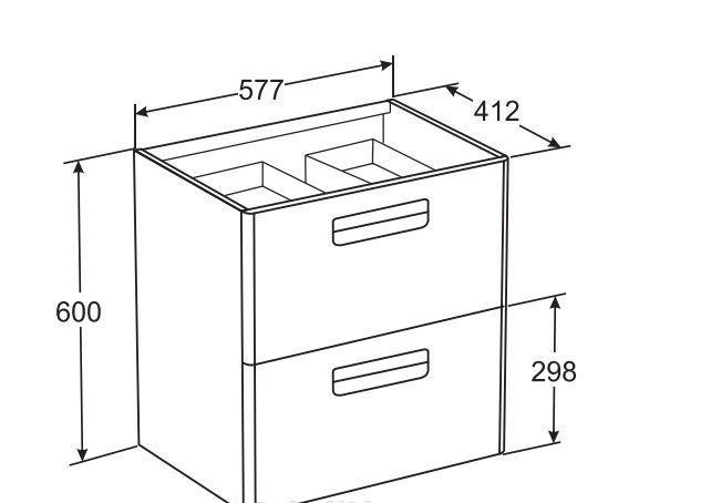 Roca Gap, Тумба для раковины, ZRU9302879