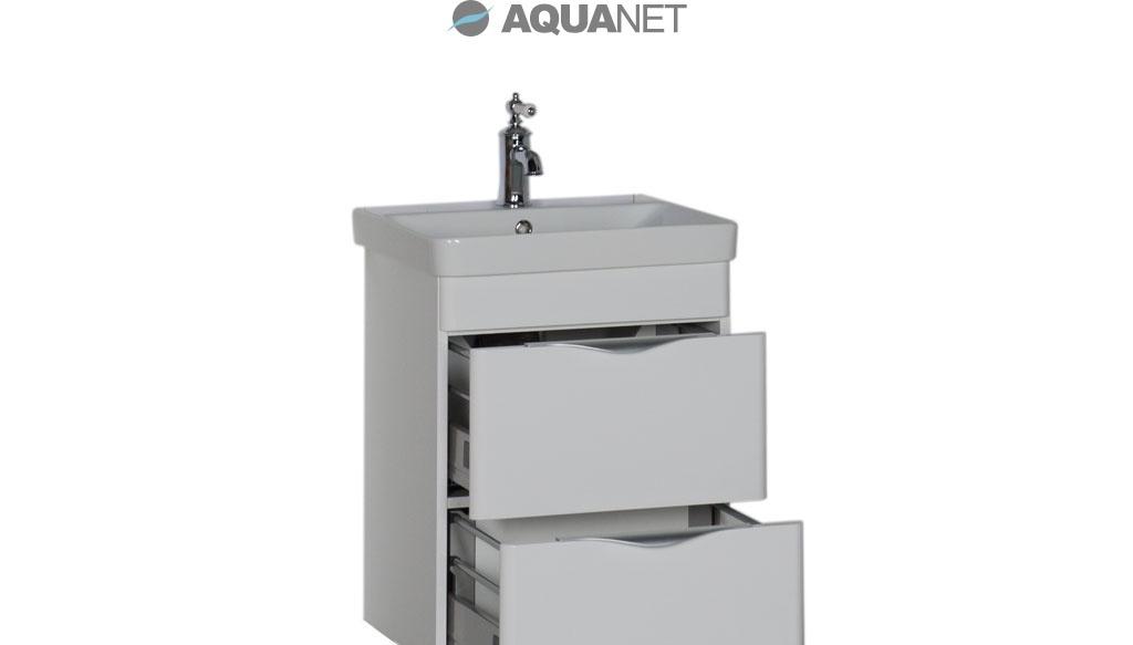 Aquanet Орлеан, Тумба для раковины, KRAFT-1200-4C-SO-2-RNN