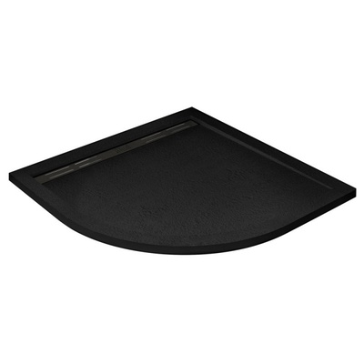 Душевой поддон - Cezares, Tray, 90x90x3 см, AS-R-90-30-NERO / TRAY-AS-R-90-30-NERO