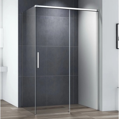 Душевой уголок - Cezares, Duet Soft-M, 80x110x195 см, DUET SOFT-M-AH-1-110/80-C-Cr