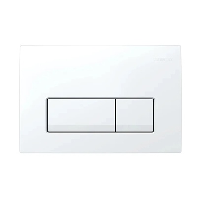 Кнопка смыва - Geberit, Delta 50, 2.3x24.6x16.4 см, 115.119.11.1