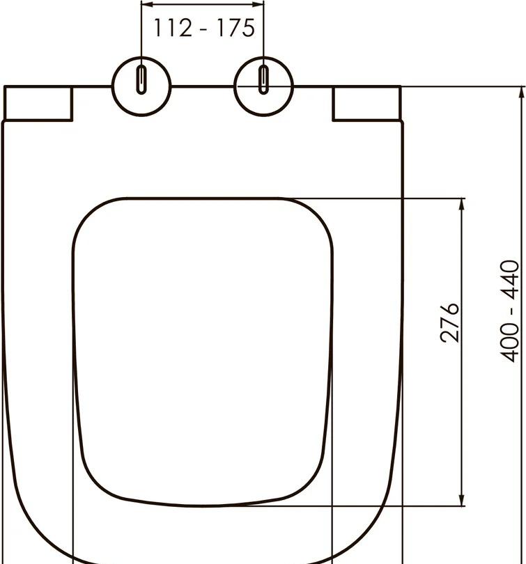 Vitra Shift, Унитаз подвесной с инсталляцией и кнопкой, VT1-51T