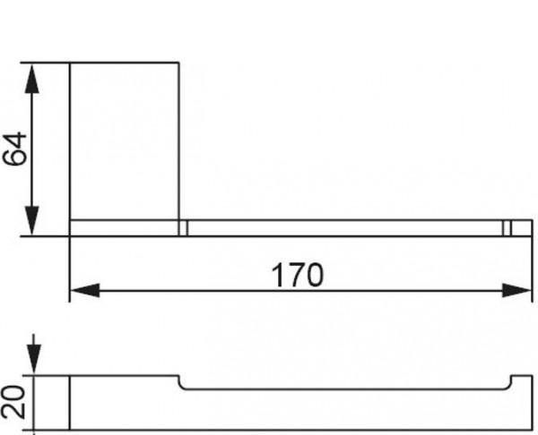 Aquanet без коллекции, Держатель туалетной бумаги, 5686-1MB / 00241907