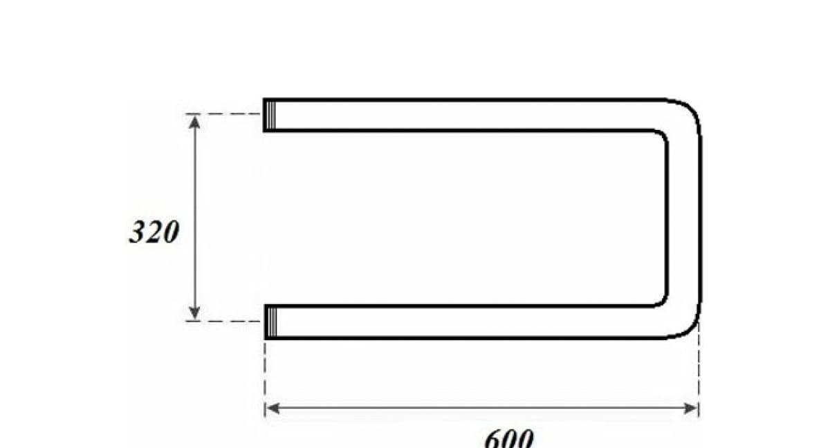 Полотенцесушитель водяной - Point, без коллекции, 11.4x32x60 см, PN35336