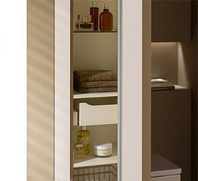 Aquanet Йорк, Шкаф-пенал, 00202095