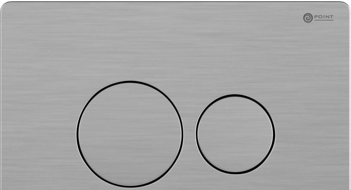 Кнопка смыва - Point, Виктория, 3.3x24.6x16.2 см, PN44061SB