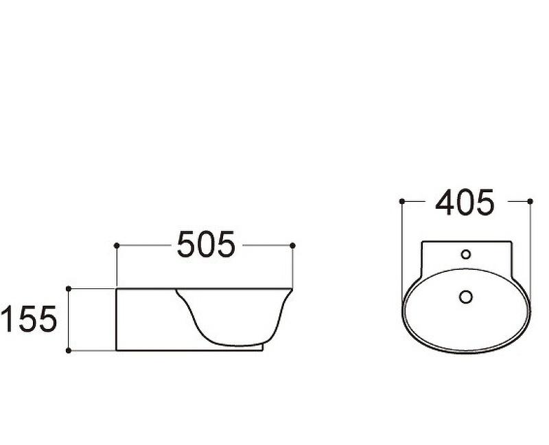 Aquatek Классик, Раковина, AQ5040-00