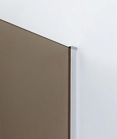 Душевая дверь - Cezares, Slider, 100x195 см, B-1-90/100-BR-Cr / SLIDER-B-1-90/100-BR-Cr