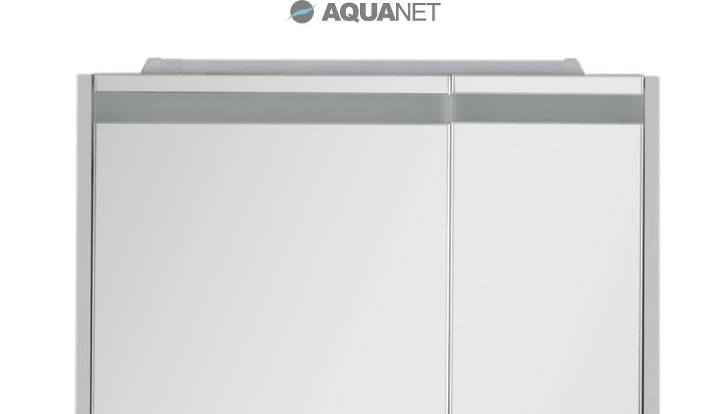 Aquanet Лайн, Шкаф-зеркало, LU-LED010*60-b-Os / KN-LU-LED010*60-b-Os