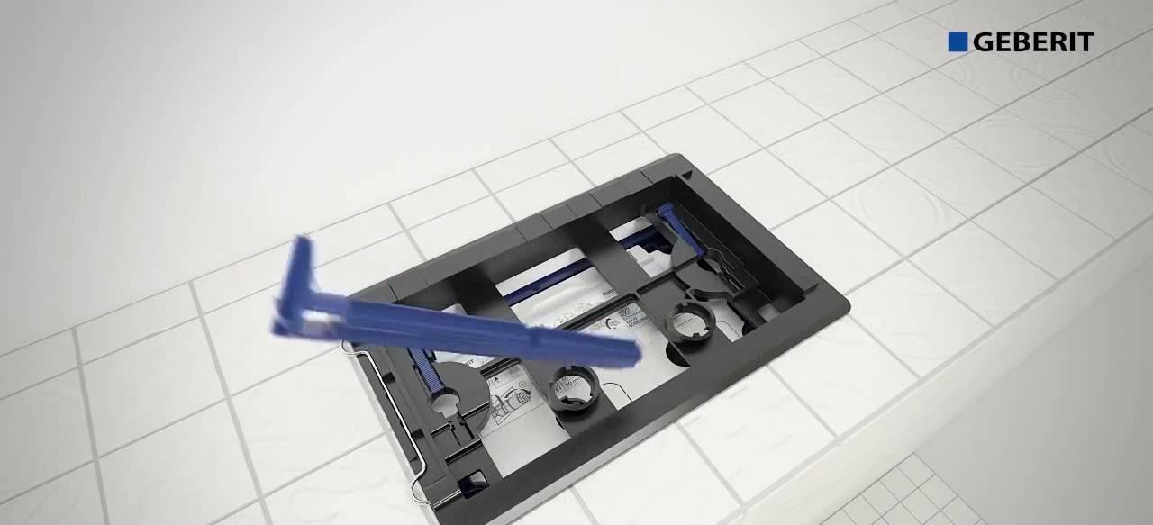 Инсталляция для унитаза - Geberit, Duofix Omega, 14x50x98 см, 111.030.00.1