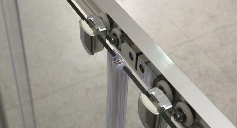 Душевой уголок - Cezares, Duet Soft, 120x100x195 см, DUET SOFT-M-AH-1-120/100-C-Cr