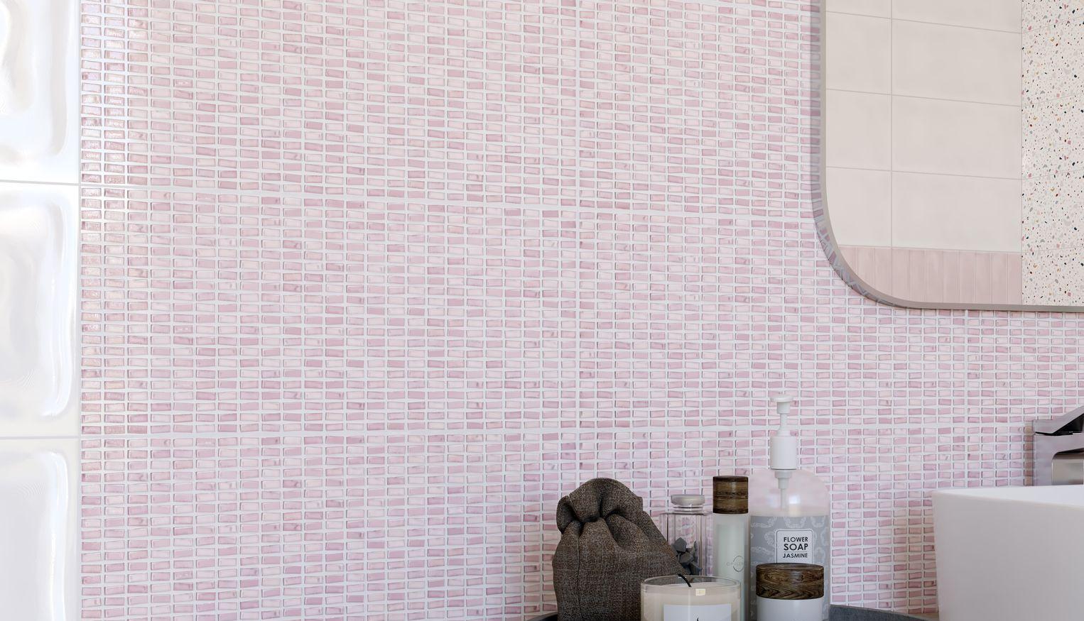 Картинка Cersanit Pudra, Настенная плитка, 20x44 см