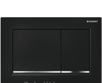 Кнопка смыва - Geberit, Sigma 30, 1.2x24.6x16.4 см, 115.883.KM.1