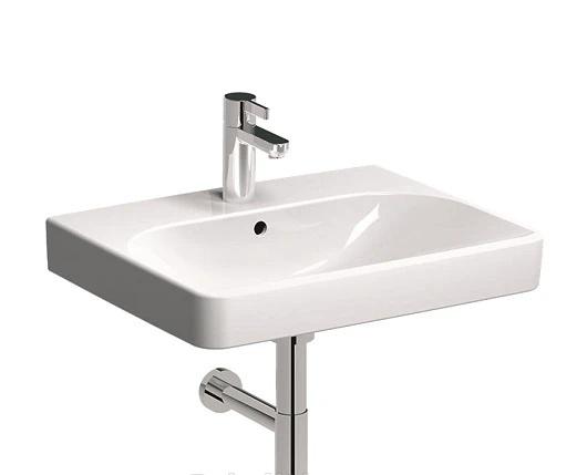 Geberit Smyle Square, Раковина, 500.292.01.1