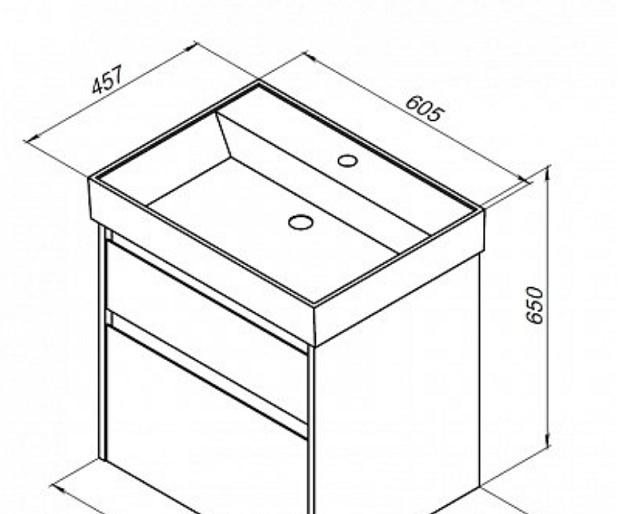 Aquanet Латина, Раковина, 00242905