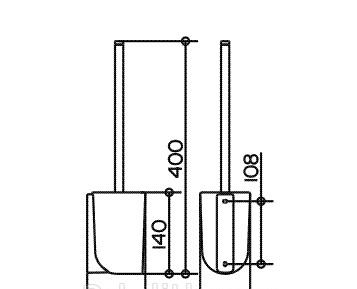Keuco Elegance, Ершик, 11669 019000 / 11669019000