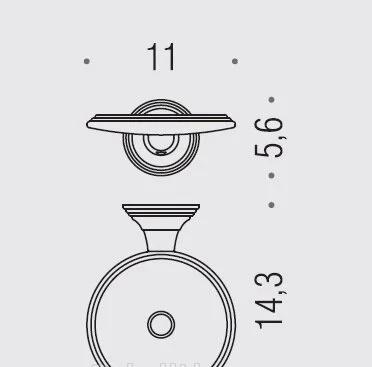 Colombo Hermitage, Мыльница, B3301.HPS