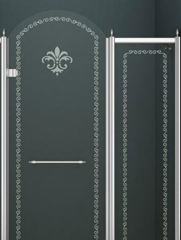 Душевая дверь - Cezares, Retro, 120x195 см, RETRO-B-11-120-CP-Cr-R / RETRO-A-B-11-120-CP-Cr-R