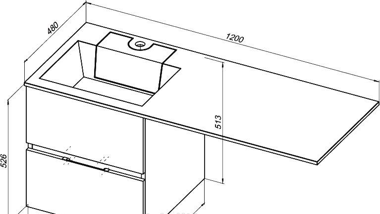 Aquanet Фортуна, Раковина, 00241768