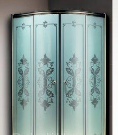 Боковая стенка - Cezares, Giubileo, 0.6x90x195 см, GIUBILEO-FIX-90-SCORREVOLE-CP-Br