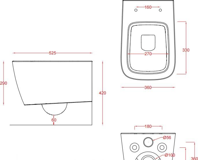 ArtCeram A16, Унитаз подвесной, ASV003 01 86 акция / ASV003 01 86