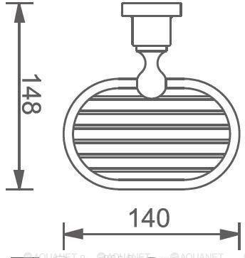 Aquanet 3800, Мыльница, 00189272
