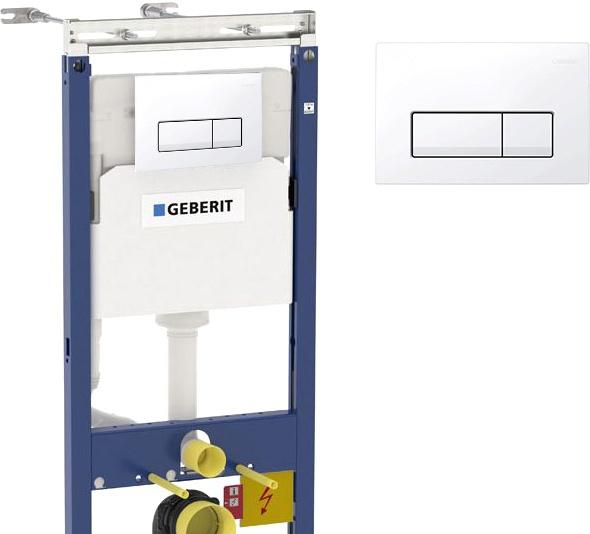Инсталляция для унитаза - Geberit, Duofix UP 100, 12x50x112 см, 458.125.11.1