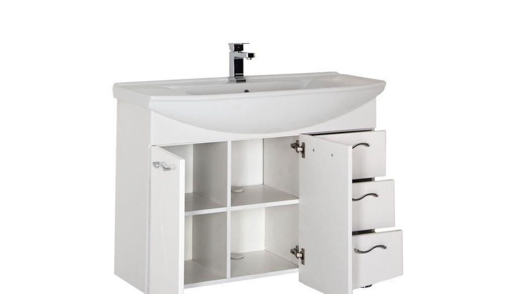 Aquanet Моника, Тумба с раковиной, 00212600