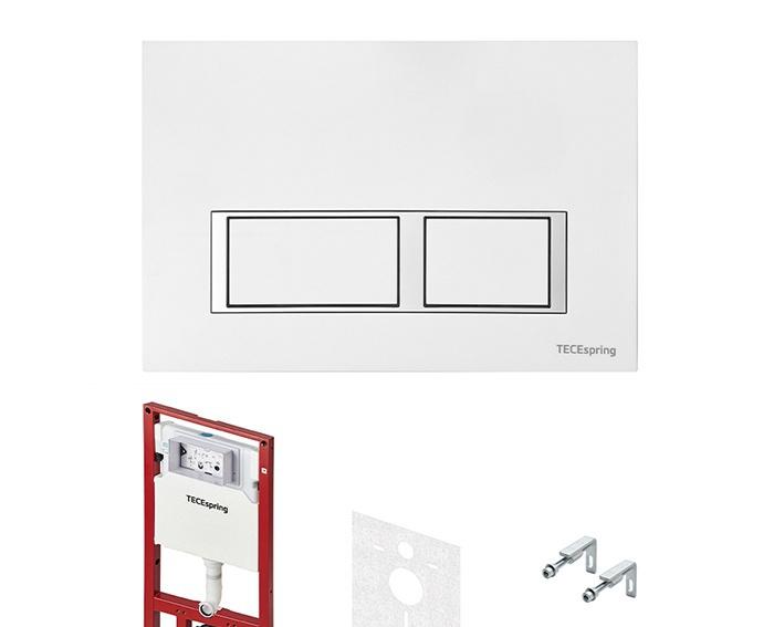 Инсталляция для унитаза - Tece, TECEspring, 20x50.6x114.4 см, S955203/ ст.арт. K955203 / S955203