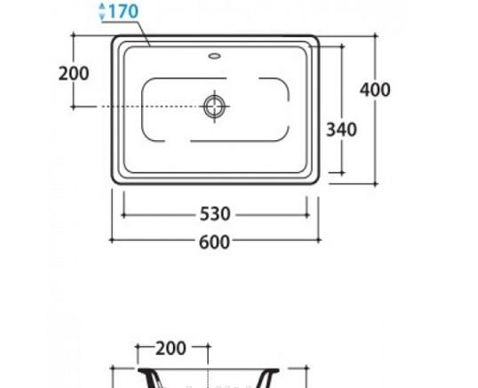 Globo Lavabi d'arredamento, Раковина, VA083.BI*0
