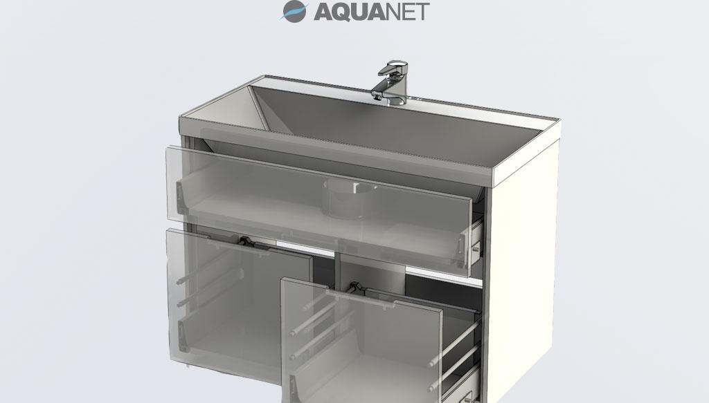 Aquanet Латина, Тумба для раковины, EB1080-RU