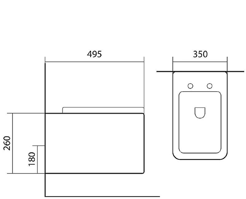 Aquatek Либра, Унитаз подвесной, AQ1148N-00