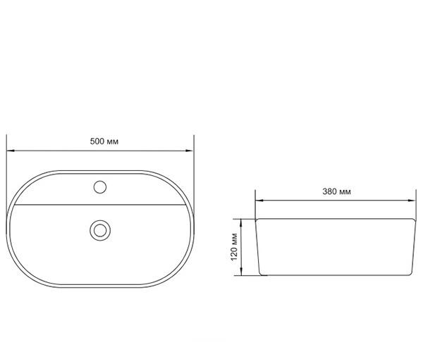 Aquanet Lake, Раковина, LAKE-2-MB